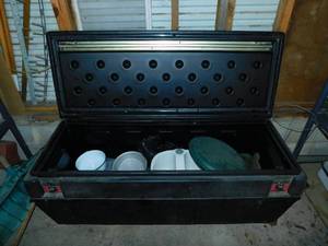 lot 43 image: Packer Storage Container-High Power Hand Held Vacuum Cleaner-Misc. Dishes-Foot Spa Foot Bath Tub