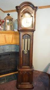lot 110 image: Grandfather Clock--From Northwest Clock Co---11201991