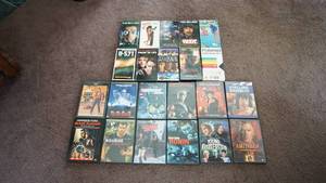 lot 125 image: Ten Video Cassettes & Twelve DVDs
