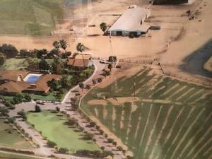 lot 201 image: Farmyard Aerial Artwork