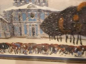 lot 203 image: St Petersburg Artwork - Set of 2