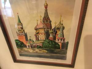 lot 204 image: Church Artwork - Set of 2