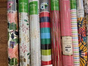 lot 255 image: Assorted Wrapping Paper