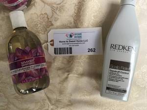 lot 262 image: Seventh Generation Hand Soap and Redken Shampoo