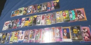 FOOTBALL CARDS- LOT OF ROOKIES