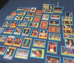 HIGHLY SAUGHT 1987 TOPPS WRESTLING CARDS