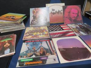 HUGE LOT OF VINTAGE RECORDS