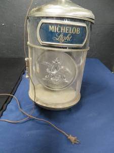 MICHELOB LIGHT BEER - HANGING LIGHT 1982