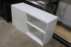 Cabinet 2-door 2-shelf 47Wx16Dx25H