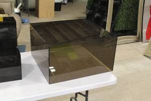 Acrylic Display 22Lx22Wx12H