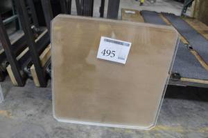 Lot of (6) Acrylic Panels Clear 23Lx23W