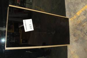 Lot of (6) Acrylic Panels Black 37-14Lx17-34W