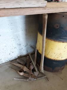 lot 230 image: Lot of Pick Axes, Hatchet and More