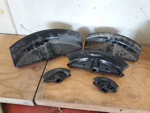 lot 231 image: Lot of Pipe Bending Dies 3, 2-12, 2, 34 & 12