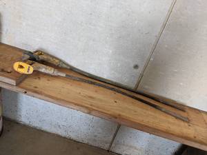 lot 89 image: (2) DeWalt Cordless Concrete Vibrators