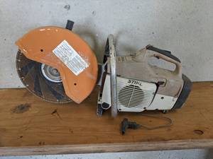 lot 91 image: Stihl TS-400 Gas Cutoff Saw - Needs Recoil Repair