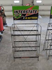lot 104 image: Interstate Battery Store Display Rack