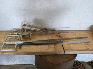 lot 131 image: Lot of Mixing Attachments  Bits, Straight Edges and Crowbar
