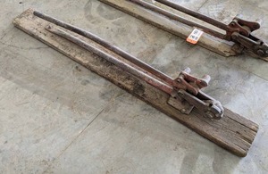 lot 152 image: Large Rebar Bender - Measures about 66 Overall