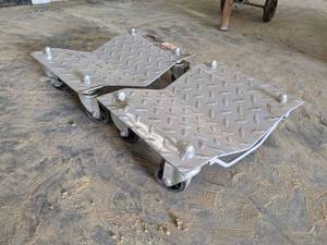 lot 161 image: Pair of Auto Wheel Skates - 1500 LB Capacity each