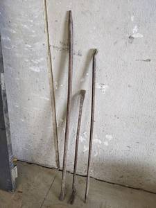 lot 174 image: Lot of (3) Solid Steel Prybars