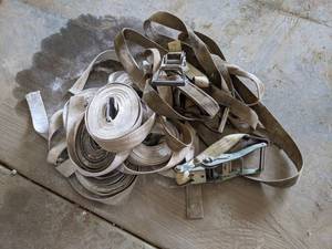 lot 263 image: Pile of Straps