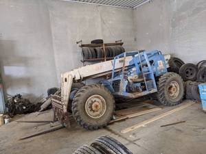 lot 37 image: LOED 534 Telehandler - Cummins Diesel Engine - Serial# 1155 - Weight 17,500 Lbs - 14.00-24TG Tires