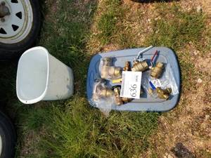 lot 636 image: Valves  with Brass Valves, Radiator Valves