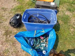 lot 642 image: Rope, Carpenter Chalk, MCM Pressure Washer BC2000 1300PSI 1.6gpm