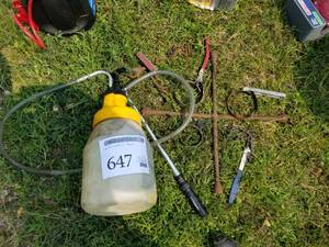 lot 647 image: Automotive Tools  with True Craft 150-ft.lb. Torque Wrench 12415, Wheel Wrench, Oil Filter Wrenches, Sprayer