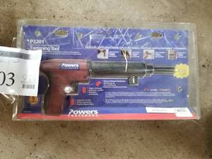 lot 703 image: Powers Fastener Tool (in original box)