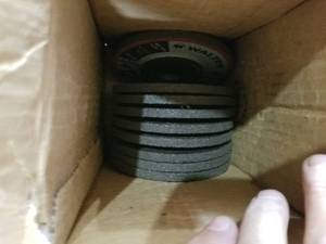 lot 704 image: Lot of (9) Walter Steel Grinding Wheels (in box)