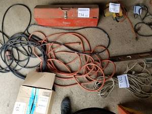lot 733 image: Lot of (3) Extension Cords
