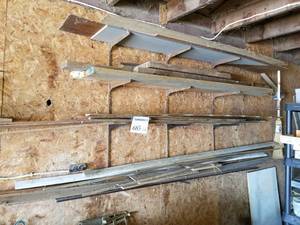 lot 685 image: Lot of Wood Boards (on 4 shelves)