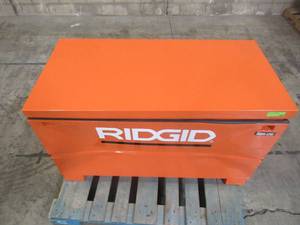 lot 104 image: RIDGID 48 in. x 24 in. Universal Storage Chest 48R-OS