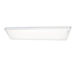 lot 605 image: Lithonia Lighting 4-Light White Fluorescent Troffer 2GT8 4 32 A12 MVOLT 14 MVISPWS1836LP741