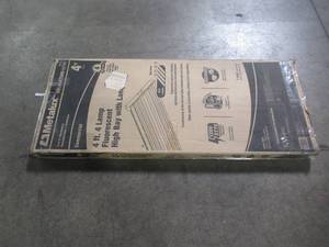 lot 613 image: Metalux 4-Light 2 ft. x 4 ft. White High Output Fluorescent High Bay