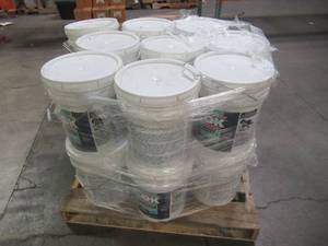 lot 105 image: Entire Pallet - Drylok Fast Plug 50 lb. Fast Setting Hydraulic Cement Gray 00930
