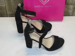 Dream Pairs Hi-Lo Black Suede Size 7.5