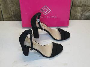 Dream Pairs Hi-Chunk Black Nubuck Size 6.5