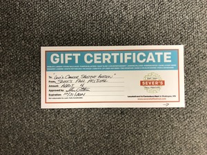 lot 5 image: Severs (4) tickets to Severs Fall Festival #1
