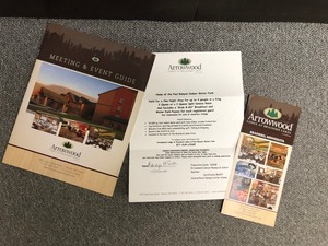 lot 11 image: Arrowwood Lodge Gift Certificate #1