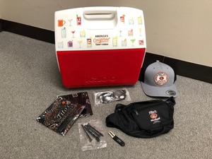 lot 13 image: Titos Vodka Old School Cooler & Merch