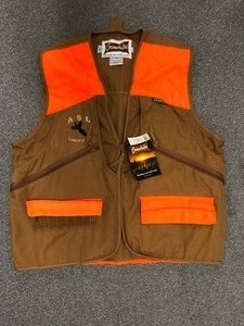 lot 17 image: ASL Cancer Shoot Monogrammed Hunting Vest