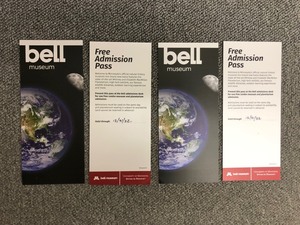 lot 22 image: 4 passes to Bell Natural History Museum and Planetarium