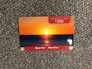 lot 23 image: $100 Kwik Trip Gift Card