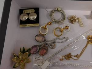 lot 51 image: Misc. Box of Jewelry