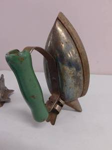 lot 52 image: Antique Clothing Irons