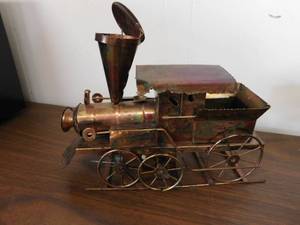 lot 97 image: Copper Train & Cart