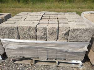 Vintage Tumbled SmMed Sets Wall Block - Bluestone